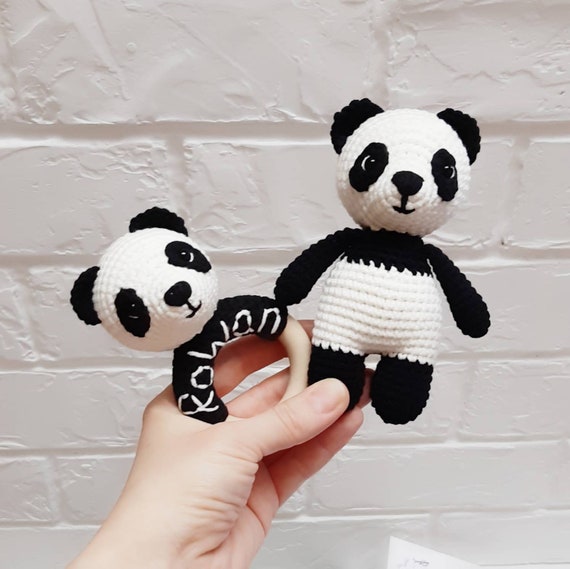 small panda bear toy