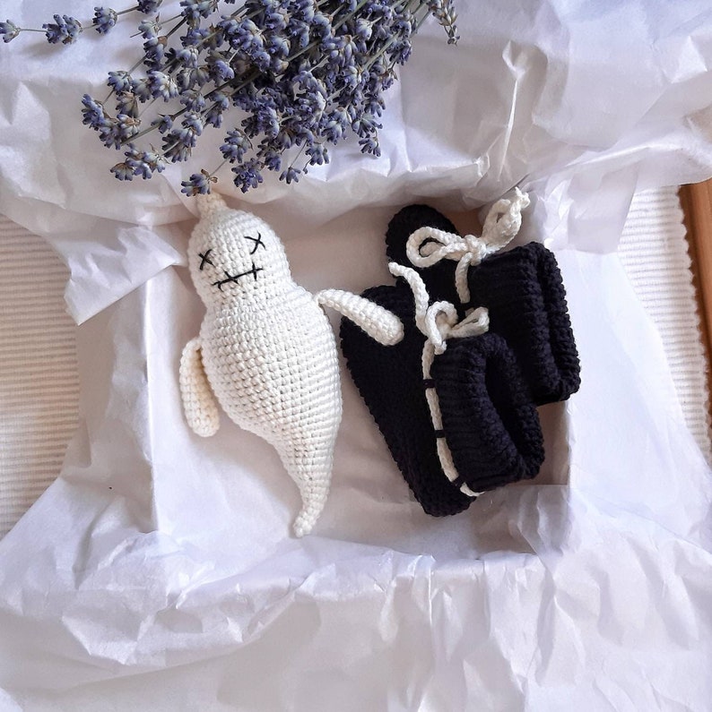 Spooky Baby Rattle, Ghost Baby Rattle & Booties, Halloween Baby Rattle ...