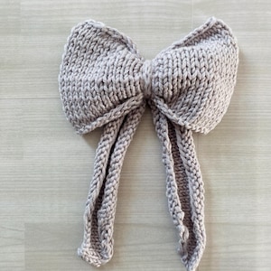 EASY Knit Bow *PDF Pattern*