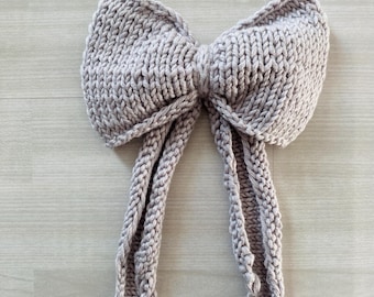 EASY Knit Bow *PDF Pattern*