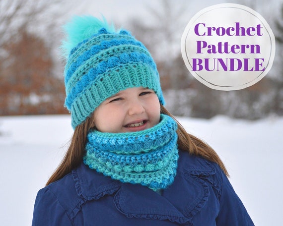 Pattern Bundle, Chunky Hat and Cowl, Colorscape Cowl and Hat  display picture 3