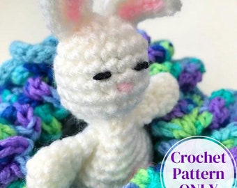 PDF Easter Bunny Amigurumi Crochet Pattern. Cute Easter Crochet Patterns for Easy Ami Doll. Easter Bunny Rabbit - Digital Download