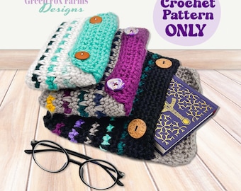 Crochet Book Sleeve Pattern: Easy DIY Kindle Cover (PDF Download)