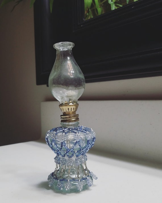 Decorative Small Oil Lamp 7 By 2 1 2 Etsy