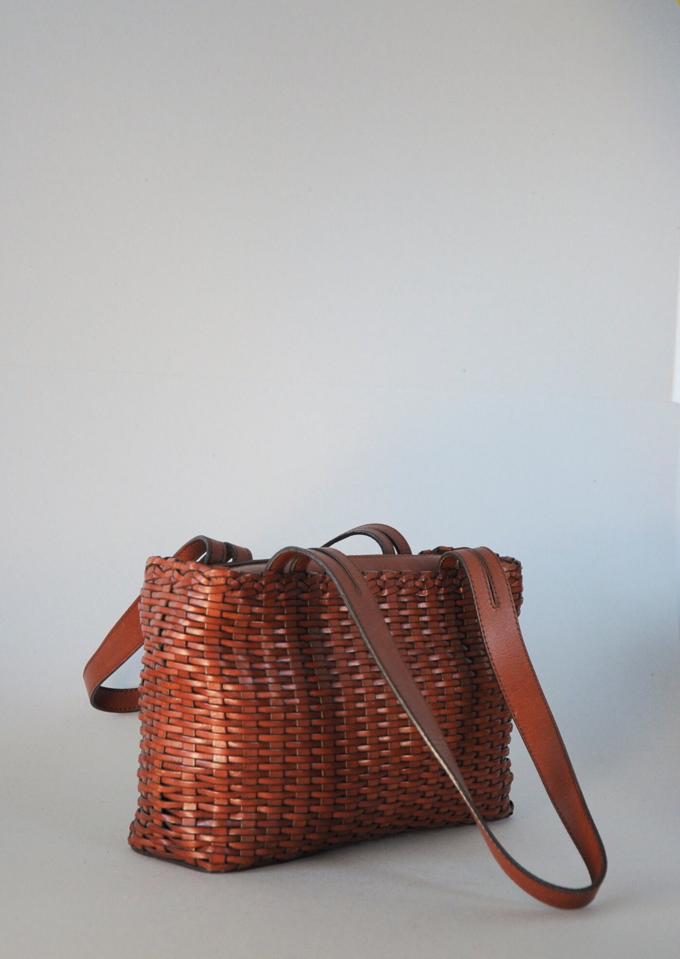 Woven Shoulder Bag Etsy