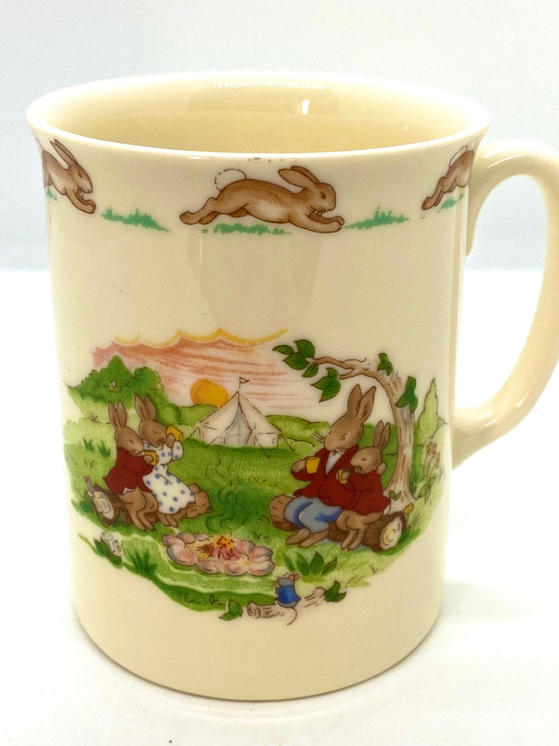 Royal Doulton Bunnykins One Can You Find Susans Crown Mug Royal Doulton Bunnykins One Can You Find Susans Crown Mug