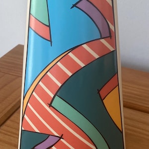 Dorothy Hafner studio line ‘Flash’ vase, Rosenthal ceramic triangular vase