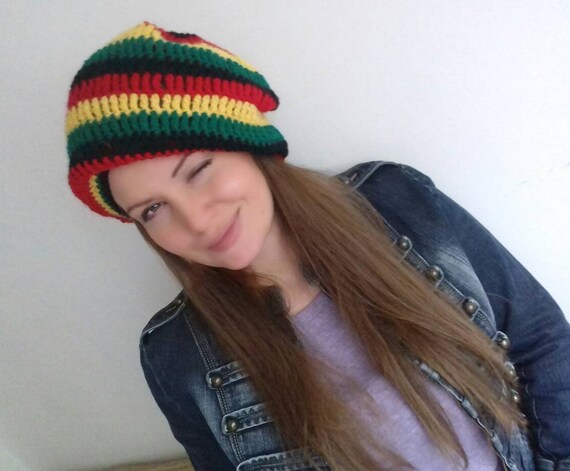 Rasta Hat Slouch Reggae Hat Jamaica 