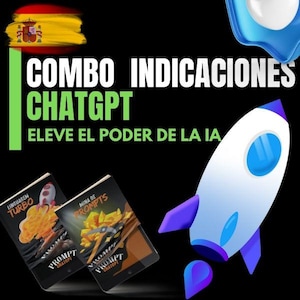 ChatGPT: Mine of Prompts and Turbo Language - Powerful E-book Combo | E-books with Powerful Prompts for ChatGPT (Spanish)