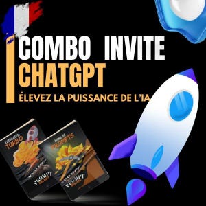 ChatGPT: Mine of Prompts and Turbo Language - Powerful E-book Combo | E-books with Powerful Prompts for ChatGPT (French)