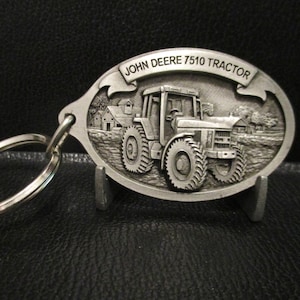 Vintage John Deere Keychain - Etsy