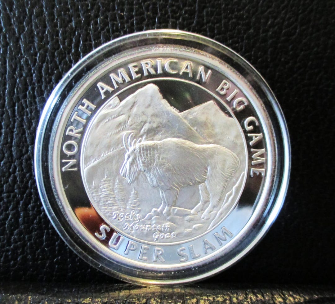 ROCKY MOUNTAIN GOAT North American Big Game Super Slam 1 Troy Oz