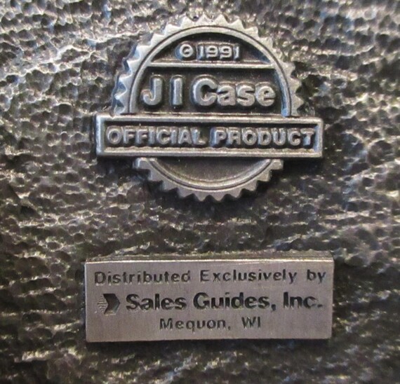 Case Construction Backhoe Loader Tractor Pewter &… - image 2