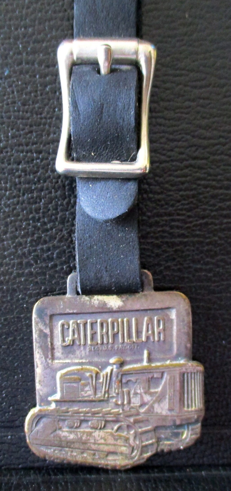 Caterpillar Cat D7E Crawler Tractor Brass Pocket Watch Fob Etsy