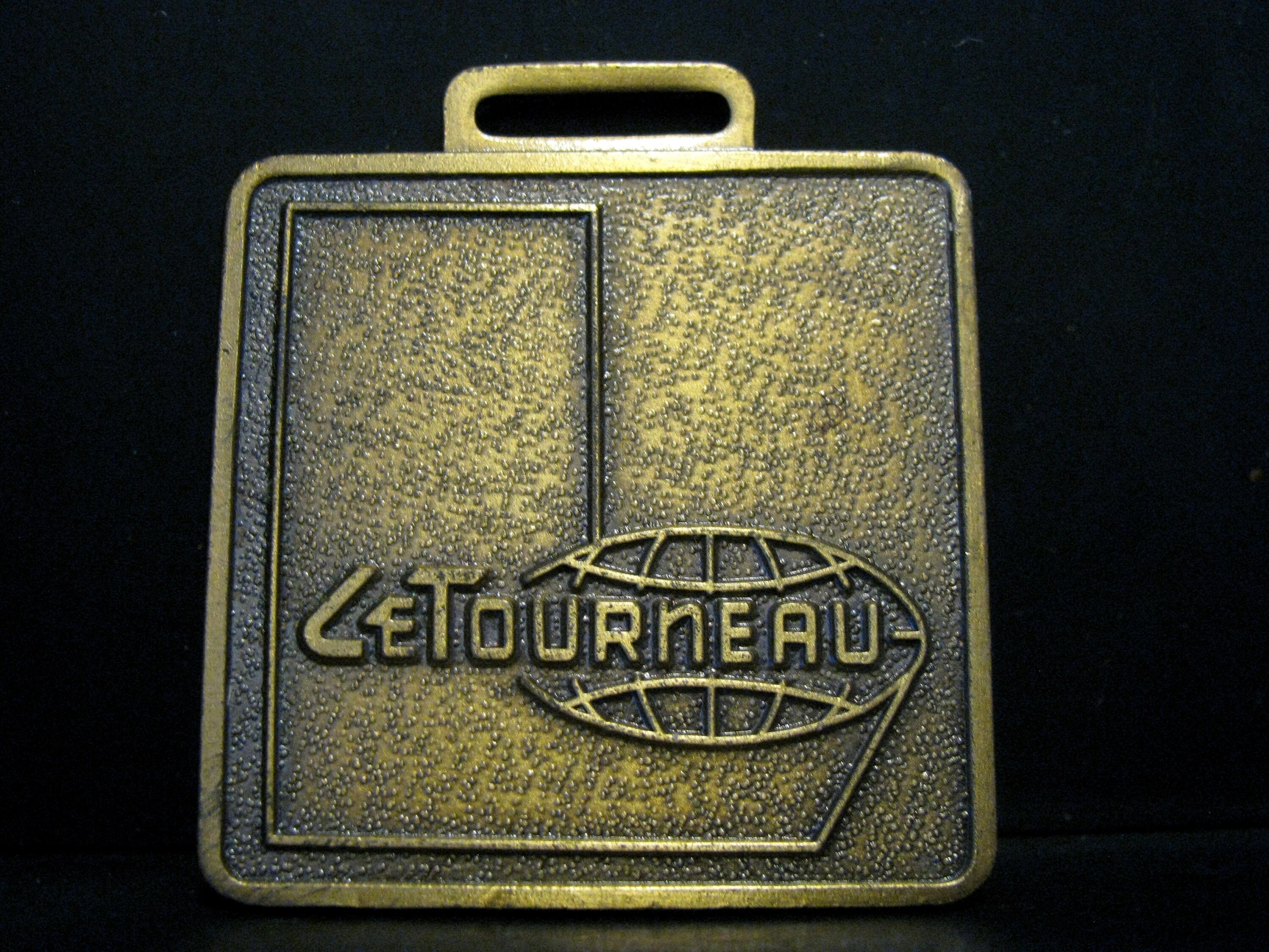 Vintage LeTourneau Equipment Advertising Watch Fob Non Magnetic Brass Tone il_fullxfull.3661887146_8cgu.jpg main image 2