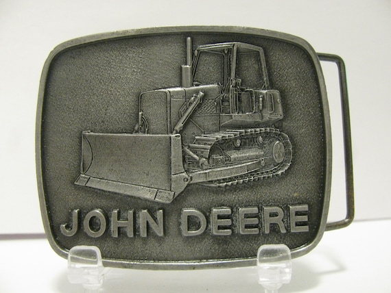 John Deere 1989 Model A Pewter Belt Buckle NEW in Box