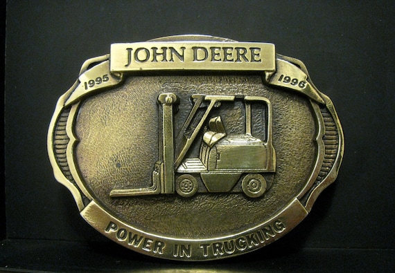 John Deere Forklift Fork Truck "Power In Trucking… - image 1