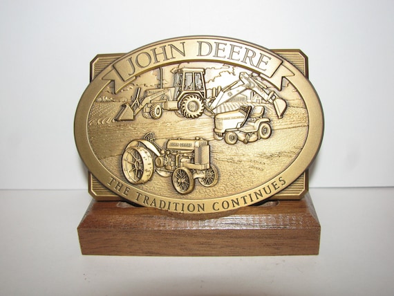 John Deere 1987 Bronze Calendar Medallion with the 1956 FOUR LEGGED ...