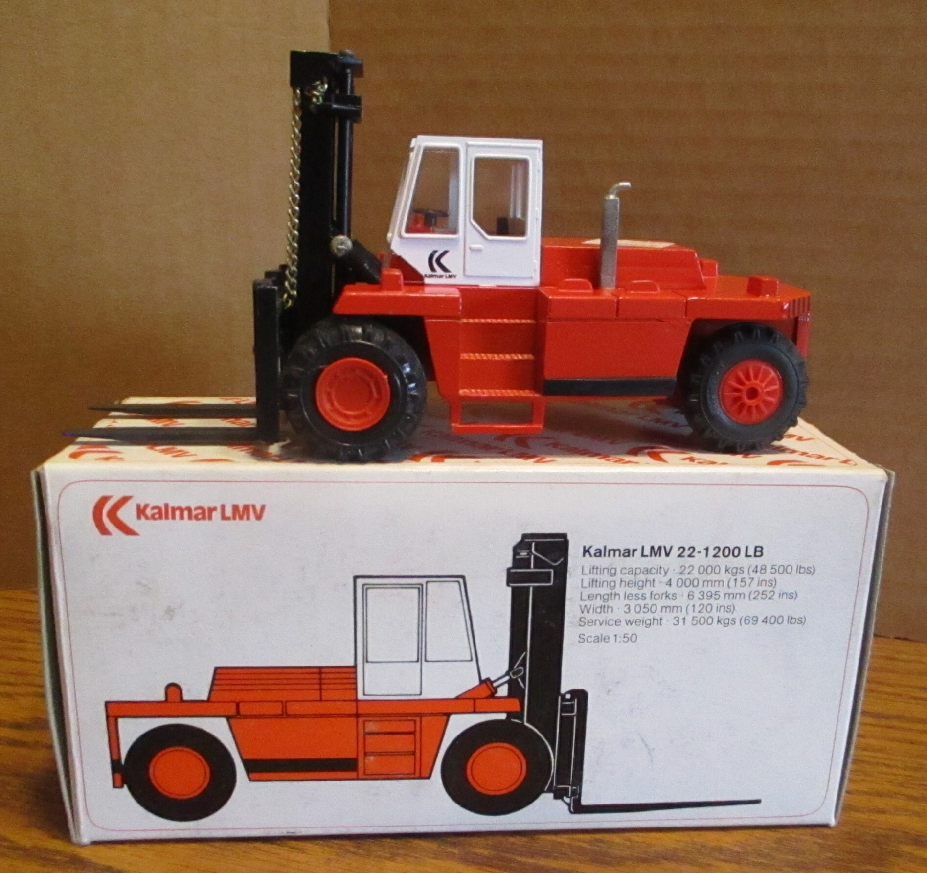 希少☆Kalmar Lief trucks フォークリフト 1/50 西ドイツ製 Sc796ae98263942bda2eab5bfdff31
