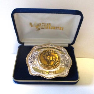 Montana silversmith vintage buckle - Etsy 日本