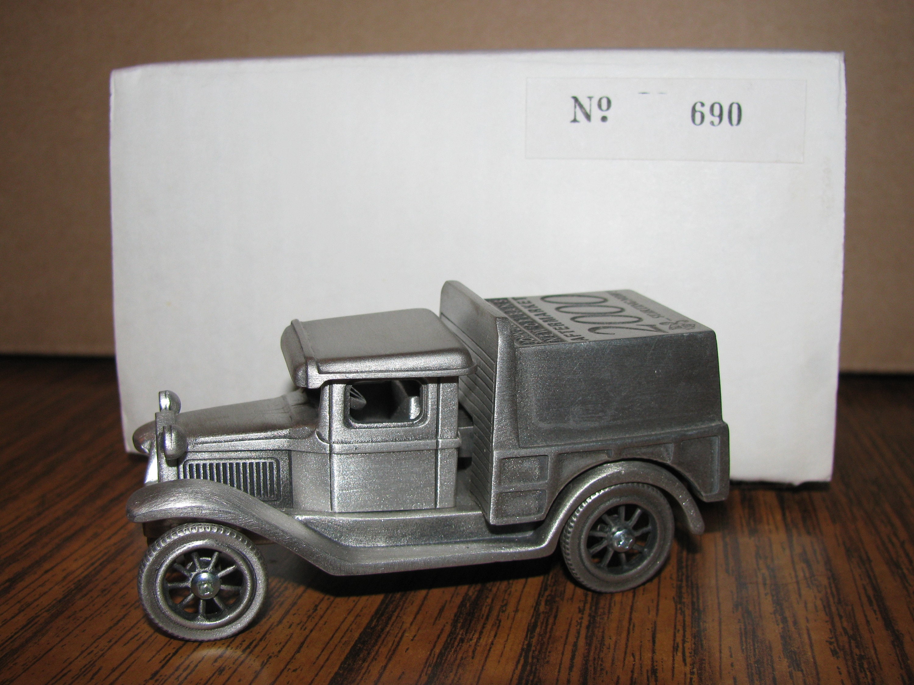 Vintage Manufacture *1939 John Deere H Two Cylinder Pewter Tractor 1/43