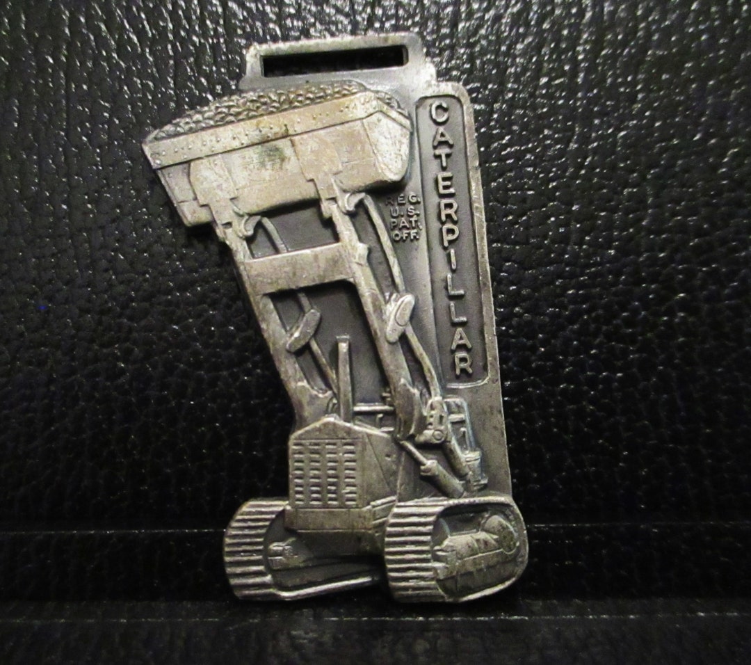 Porte-clés Vintage Caterpillar - Giles & Ransome - Allentown Pennsylvania