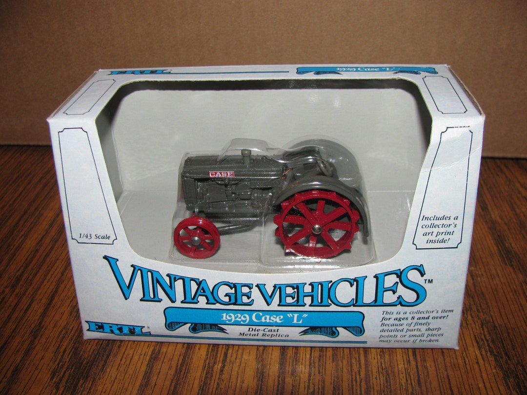 1988 Ertl 1:43 Case 1929 Model L Tractor Vintage Vehicles COLLECTORS ...