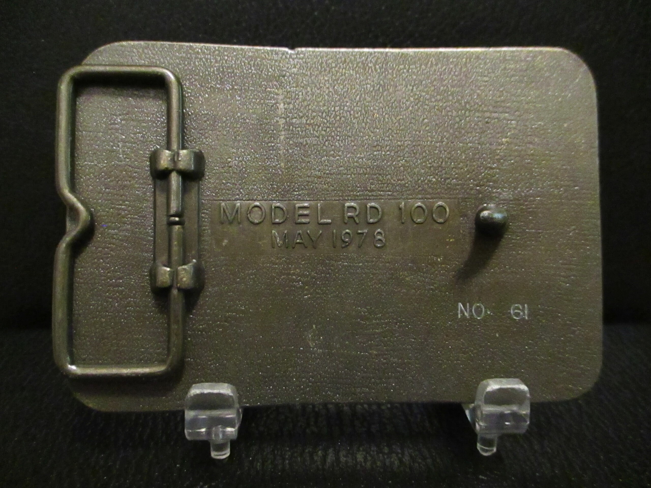 1978 Rimpull Model RD100 Haul Dump Truck Brass Belt Buckle Mining ...