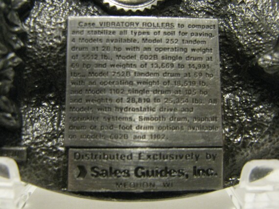 Case Construction 252 752B 1102 602B Vibratory Co… - image 4