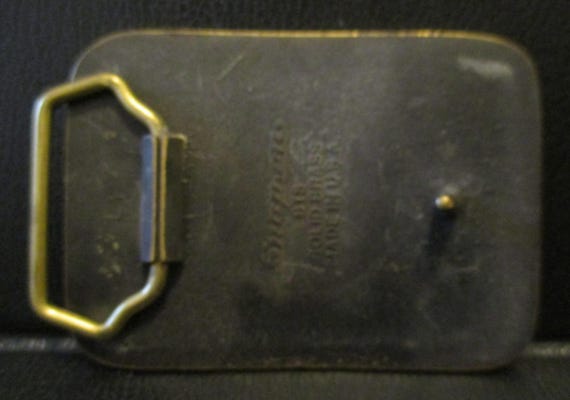 Snap-on Tools 70th Anniversary Belt Buckle 1920 - 1990 Solid Brass