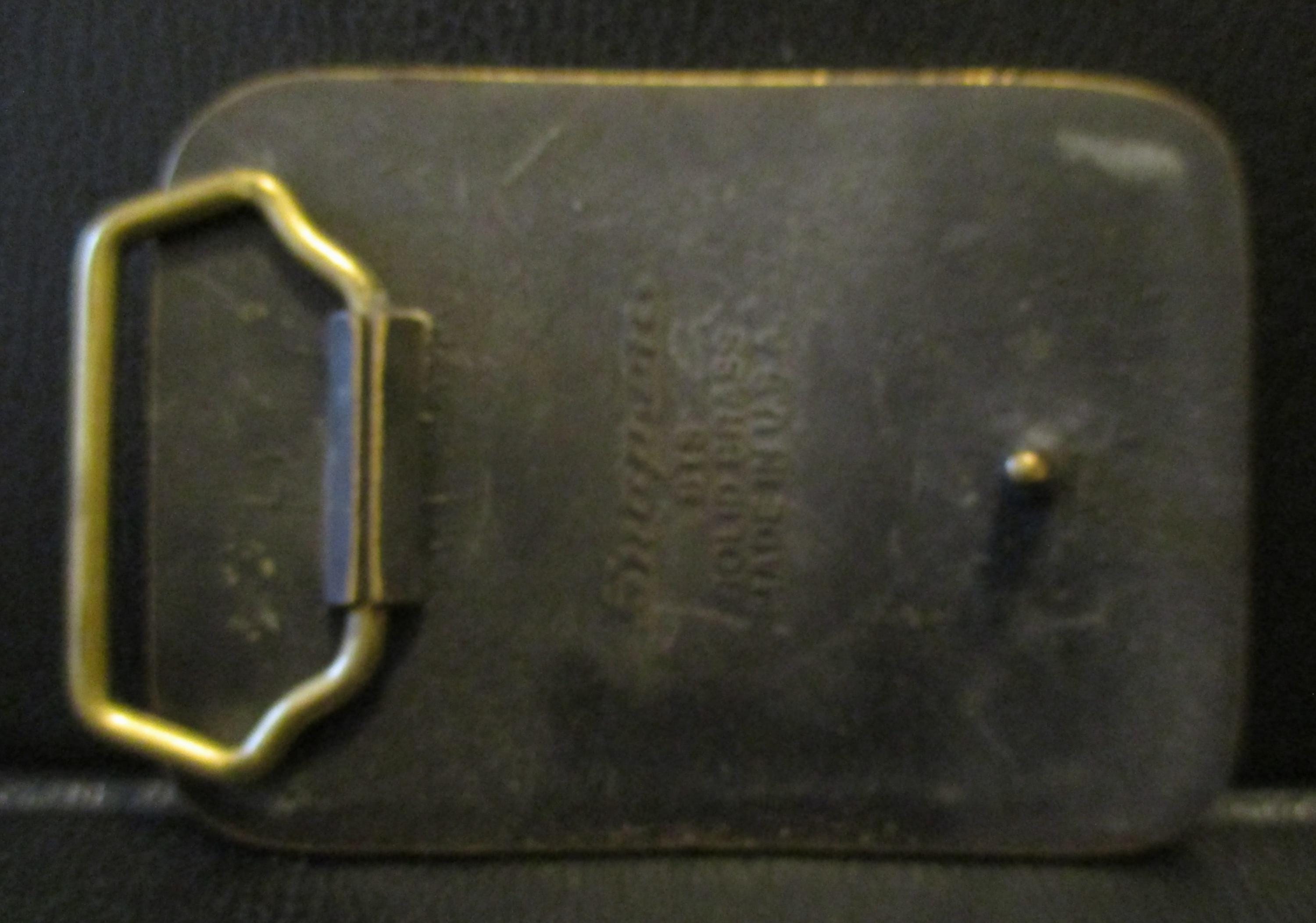 70s USA ヴィンテージ ソリッドブラス ヘンプ バックル Snap-on Tools 70th Anniversary Belt Buckle 1920 - 1990 Solid Brass