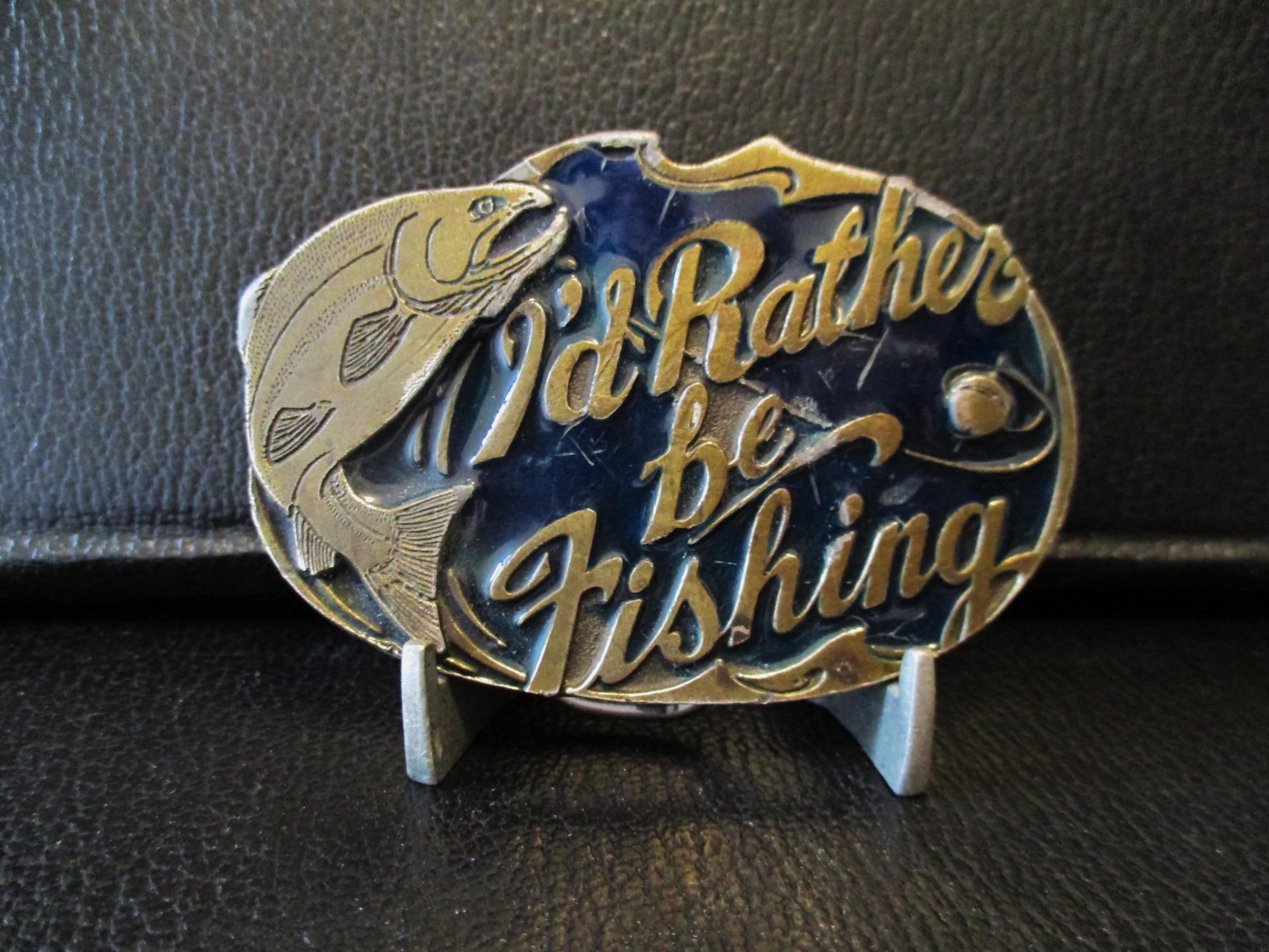 Id Rather Be Fishing Belt - Etsy