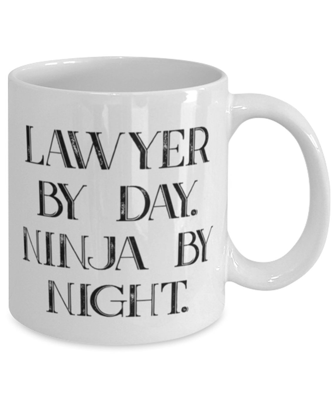 Best Lawyer Gifts Lawyer By Day. Ninja By Night. Unique 11oz Etsy