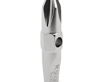Keychain Screwdriver Tiny Bit with Phillips and Flat Head - Small Pocket EDC Tool (#1)