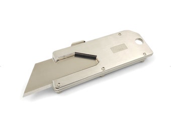 Pocket Utility Knife - Made of Stainless Steel - EDC Keychain Mini Tool