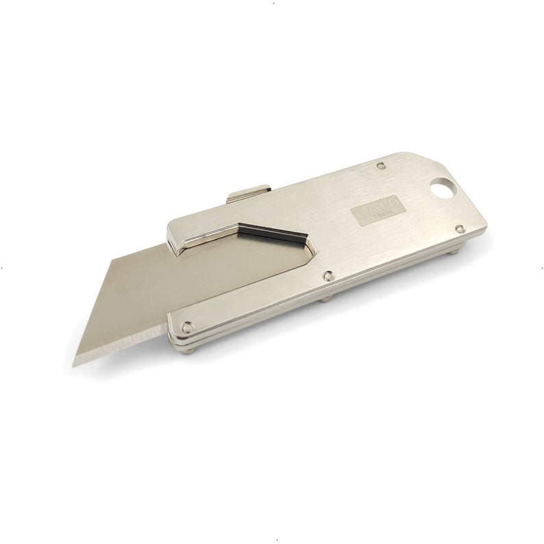 Pocket Utility Knife Made of Stainless Steel EDC Keychain Mini Tool image 1