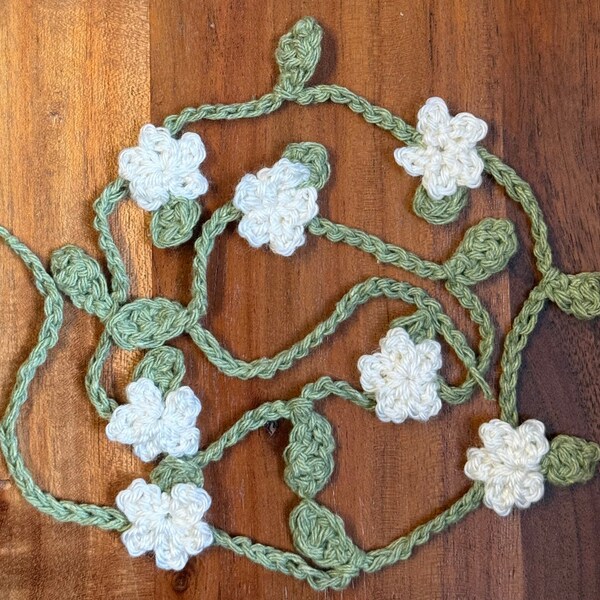 Crochet flower head band