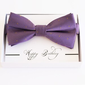 Englische Lavendel Fliege Bester Mann Groomsman Mann der Ehre RingTräger Anfrage Geburtstagsgeschenk, Kinder Erwachsene Bogen, verstellbare Pre gebunden hohe Qualität