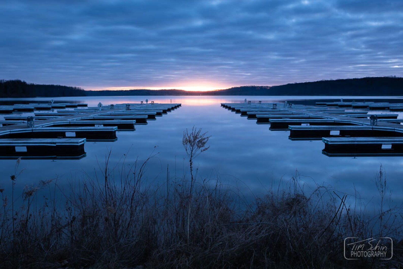 Lake Nockamixon Still Sunrise Landscape Picture Lake Photo Docks