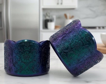 LACEY (Chameleon Green) | LUXE Collection | Silicone Tumbler Boot