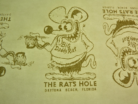 Rat Fink T Shirt Iron on Transfer 