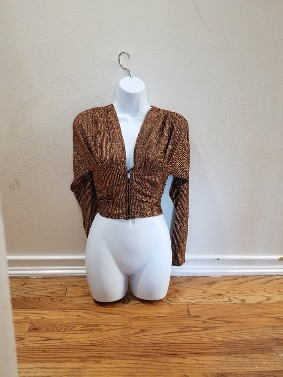 Frederick's of hollywood zip up jacket vintage