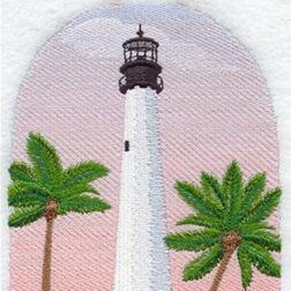 Cape Florida Lighthouse Pillow cover Tote bag Towels