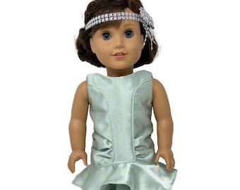 Style Moderne - 18" Doll Dress - 1920s Flapper Dress - American Girl® Dress