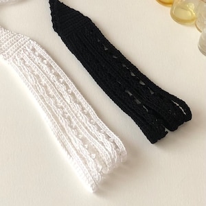 Multibrins crochetés à la main, bandeau superposé, bandeau bohème, bandeau pour femme, bandeau au crochet en coton, accessoires hippie, enveloppement de cheveux