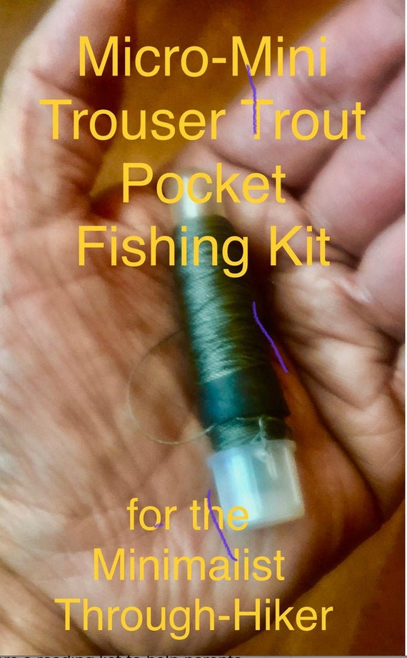 MicroMini TrouserTrout Pocket Fishing Kit Etsy