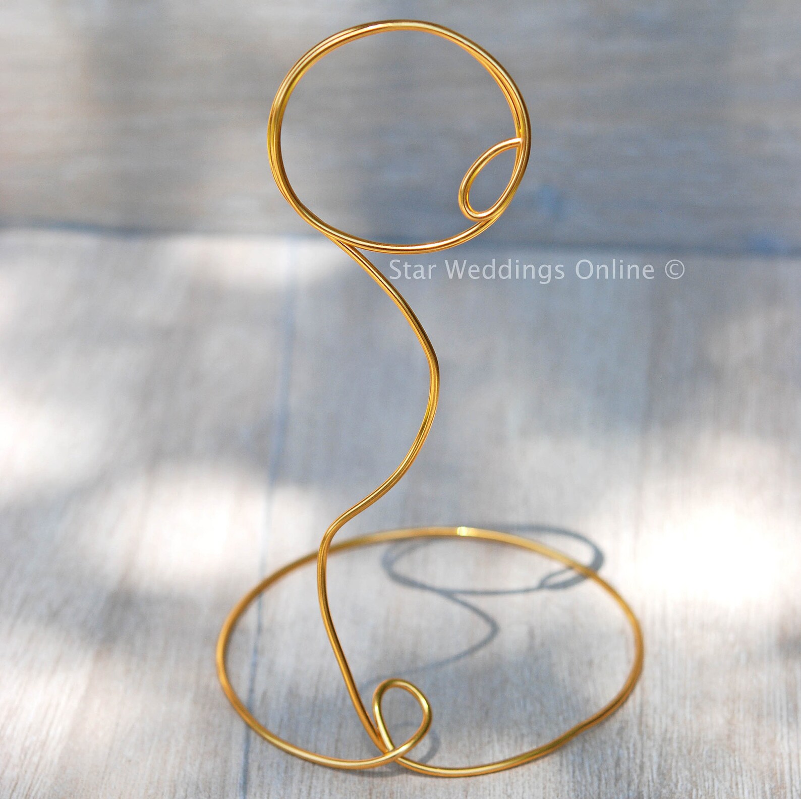 Wire Table Number Holder Rustic Wedding Table Number Holder Etsy