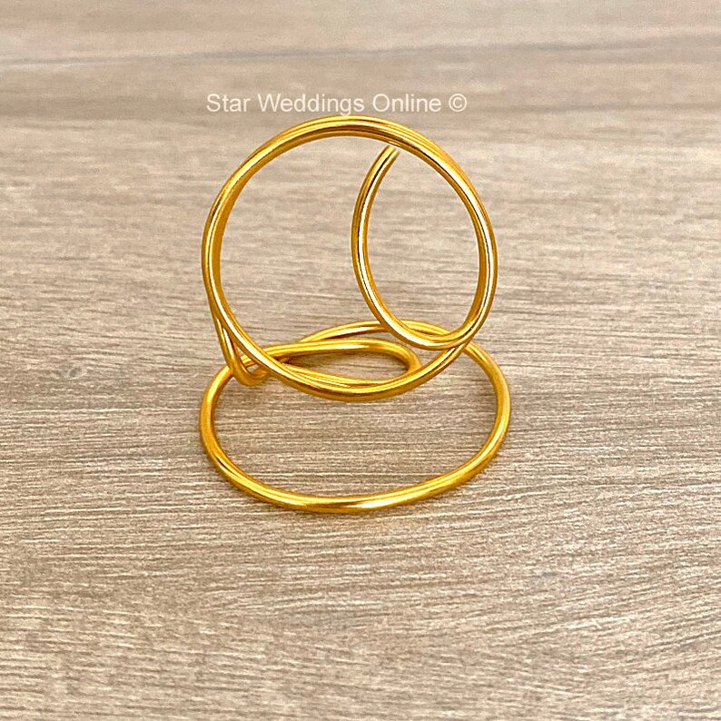 Wire Table Number Holder Name Card Holder Party Table Etsy