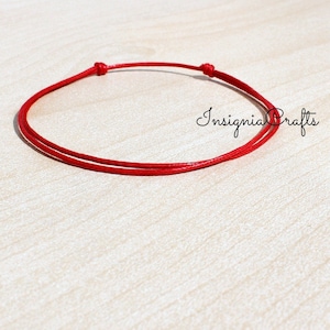 Red String Bracelet Red String of Fate Unisex Bracelet Mens Bracelet Red Cord Bracelet Protection Bracelet, Vegan, Mens friendship bracelet