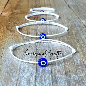 Family Mom Dad Kid Baby Bracelets Evil Eye String Bracelets Mommy and Me Bracelet Father and Son Bracelets Mother and Son Family Bracelets